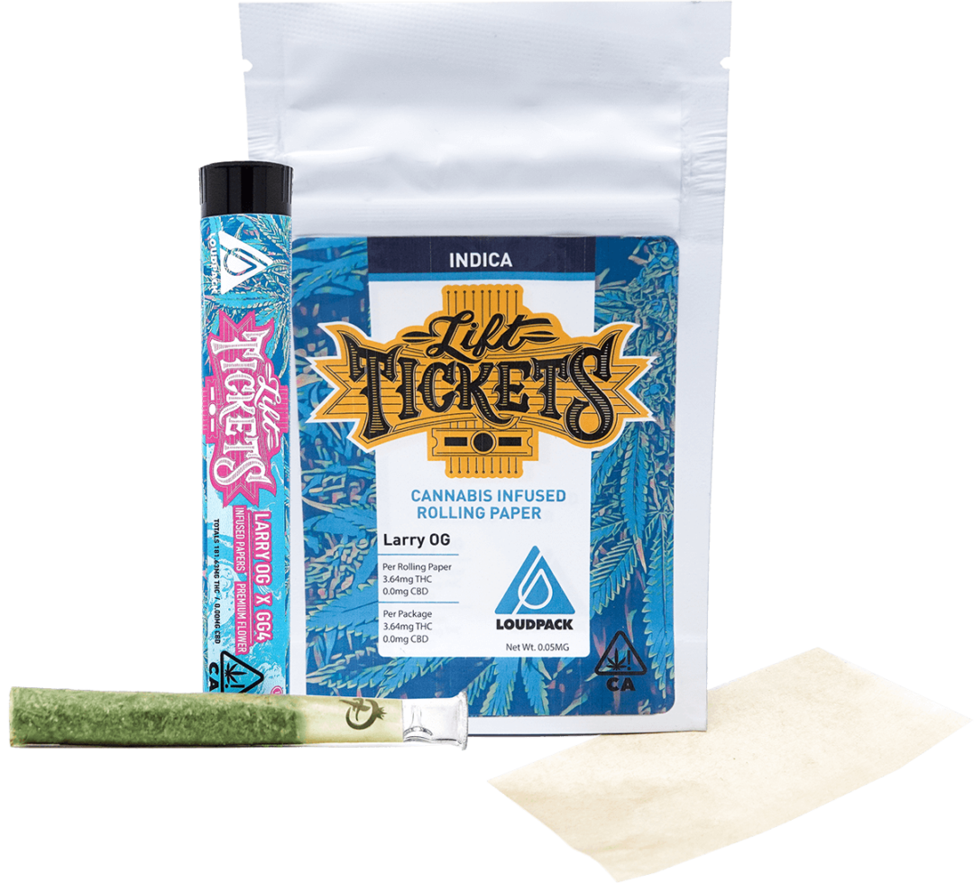 Cannabis Infused Rolling Papers Weed Roll Papers Lift Tickets
